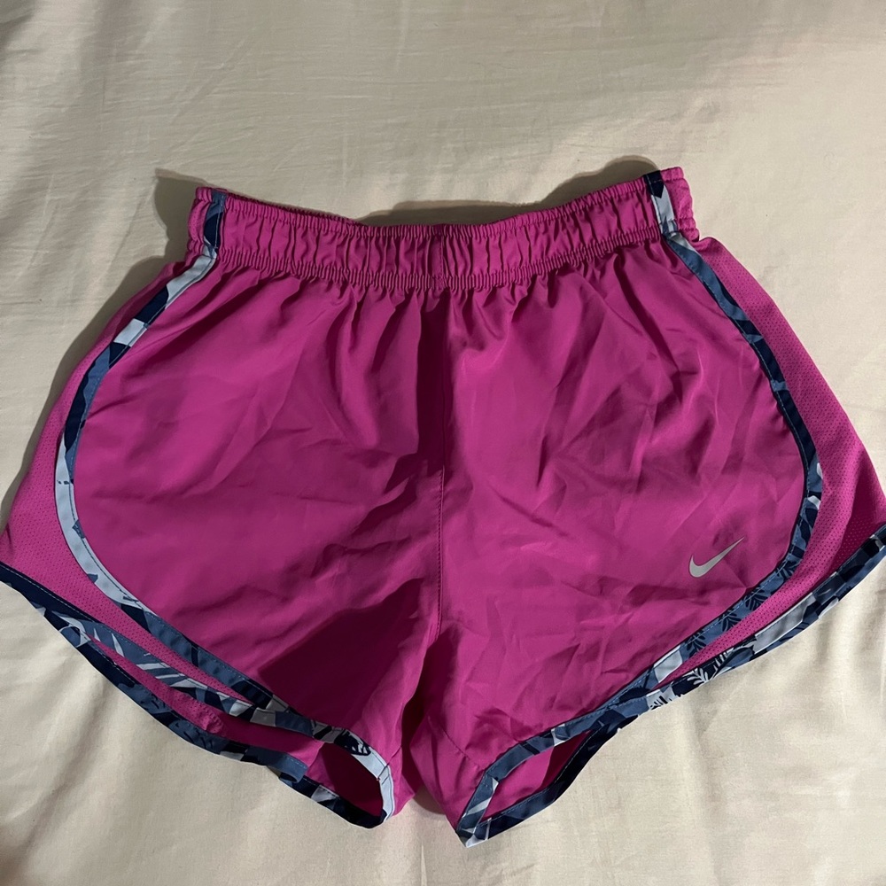 pink nike shorts